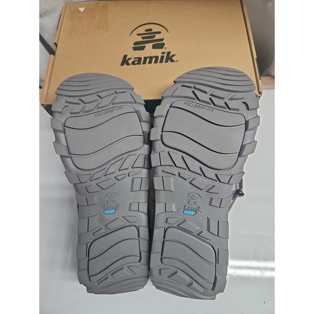 Kamik Cleansport Syros Charcoal women Sz 7M closed Toe sandals anti‎ odor vegan - Picture 7 of 10